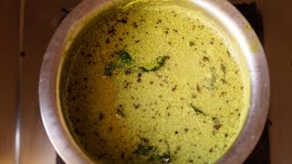 Kothambari Palle Saaru  Coriander Leaves Rasam [upl. by Ferrand556]