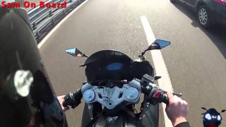 Derbi Gpr 125 4t  Max speed  Velocità massima  On Board GoPro 4 [upl. by Firmin909]