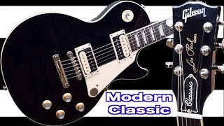 The NEW Modern Collection Classic  2019 Gibson Les Paul Classic Black  Review  Demo [upl. by Icram]