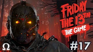 JASONS BATHROOM SURPRISE  Friday the 13th The Game 17 NEW SAVINI JASON Ft Friends [upl. by Nirel590]