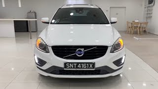 Volvo XC60 T5 RDesign Sunroof 2015 White Keyless  SNT4161X [upl. by Aldora120]