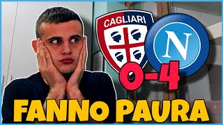 CAGLIARINAPOLI 04 QUESTO NAPOLI FA PAURA‼️😱 LUKAKU MOSTRUOSO [upl. by Decamp]