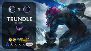 Trundle Jungle vs RekSai  EUW Master Patch 142 [upl. by Amzu]