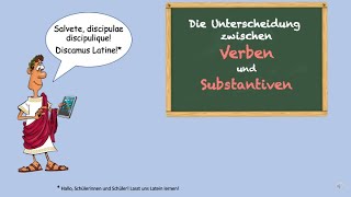 Lateinische Grammatik  Verben und Substantive  Einführung [upl. by Atikaj]