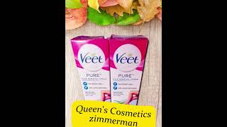 VEET Pure Hair Removal Cream at QueensCosmeticsZimmerman [upl. by Malena]