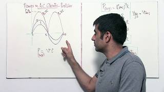 105 Power in AC Circuits  Resistor Hindi [upl. by Itirp]