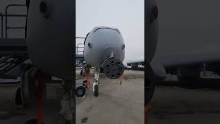 A10 GATLING GUN CLOSE UP AT THE SALINAS AIRSHOW 2022 [upl. by Iruam]