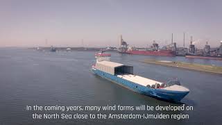 Amsterdam  IJmuiden The offshore wind hub [upl. by Weirick]