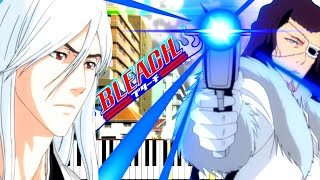 Bleach  Frenzied Battle Ukitake Vs Starrk  Piano Tutorial [upl. by Ekusuy]