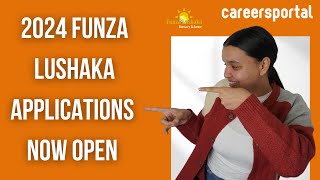 2024 Funza Lushaka Bursary Applications Now Open  Careers Portal [upl. by Eireva]