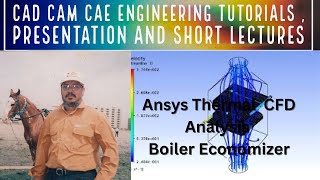 CFD Analysis Of Boiler Economizer In Ansys 11 CFX [upl. by Nwahsram]