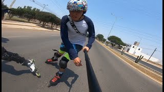 AquaRoll 40  Highway rollerblading 22 [upl. by Esojnauj]