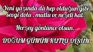 EN YENİ❤DOĞUM GÜNÜ MESAJI🎈🎁🎉🎂🌹DOĞUM GÜNÜN KUTLU OLSUN❤RESİMLİ🧿KISA🌹MESAJLARI ❤EN GÜZEL🌹2021 [upl. by Abbot]