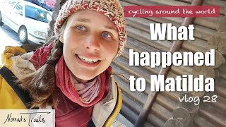 What happened to Matilda Midnight sun in the Arctic– VLOG 28 – Cycling around the world [upl. by Nosnehpets]