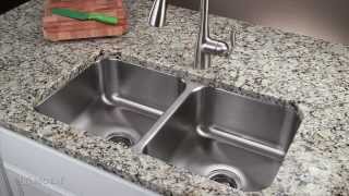 Howto Install a Stainless Steel Undermount Kitchen Sink  Moen Installation [upl. by Amuwkuhc]