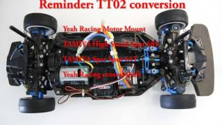 Tamiya TT02  Touring Conversion Stage 2  Transmission ratio [upl. by Watt]