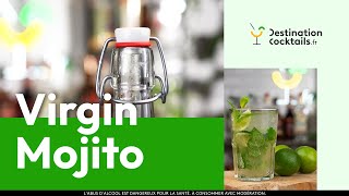 Cocktail sans alcool  Comment faire un Virgin Mojito [upl. by Llenroc]