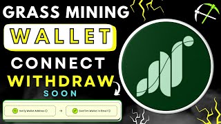 Grass Mining Wallet Connect  How To Connect Your Wallet In Grass Mining  Grass Mining Withdraw [upl. by Noraf]