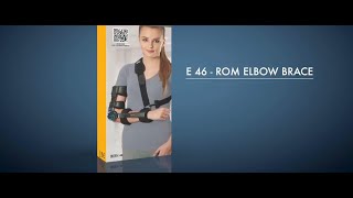 TynorROMELBOWBRACEE46forimmobilizationofelbowandupperlimbfractures720p [upl. by Read]