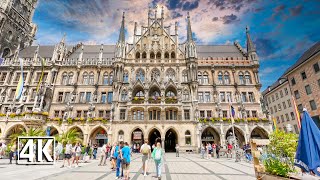 Munich Germany 🇩🇪 Walking through heart of the Munich Marienplatz [upl. by Atronna890]