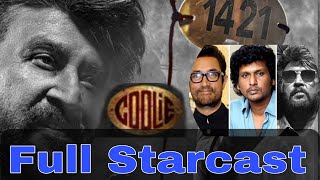 Rajanikant Coolie Movie Full Starcast  Coolie Movie Starcast  Rajnikant  amir khan  nagarjuna [upl. by Tomkin]