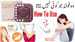 estranor tablets uses in urdu  estranor  how to use estranor tablet  progyluton uses in urdu [upl. by Anined49]