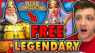 FREE LEGENDARY and BIG CHANGES Coming to Rise of Kingdoms [upl. by Araccot]