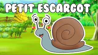 Petit escargot  Comptine pour enfants [upl. by Pool]