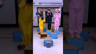 Random Box Jumping Challenge Those Who Guess Correctly Will Win A Big Prize Funny Family  Party [upl. by Enidlarej]