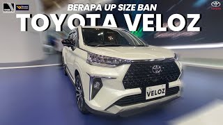 Berapa Up Size Ban Mobil Veloz Jangan Salah Beli  GIIAS 2024 [upl. by Llesig478]