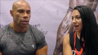 Kevin Levrone Arnold Classic Barcelona Interview [upl. by Meirrak938]