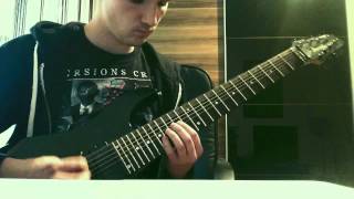 AVERSIONS CROWN  Hollow Planet guitar cover [upl. by Tloc823]