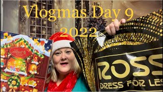 CHRISTMAS CLEARANCE \\ ROSS DRESS FOR LESS HAULVlogmas Day 9 2022 [upl. by Winola]