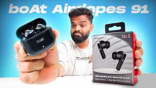 Best TWS Under ₹1199🔥 boAt Airdopes 91 [upl. by Atsedom156]