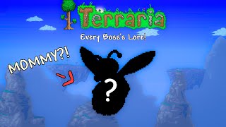 Every Terraria Bosss Lore [upl. by Aizan]