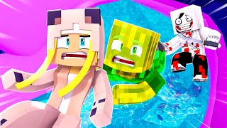 OVERNIGHT CHALLENGE im SCHWIMMBAD ✿ Minecraft DeutschHD [upl. by Noyart]