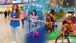 Day 1  Travel Vlog to Gold Coast  Queensland Australia  Travelling to Gold Coast Australia [upl. by Ahsitra255]