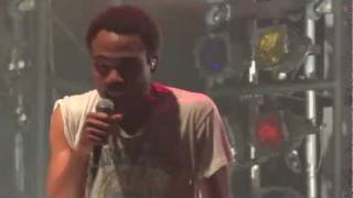 Childish Gambino  quotHeartbeatquot Live in Los Angeles 111211 [upl. by Bradan]