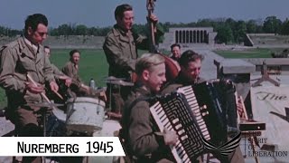 Nuremberg 1945  City of the Reichsparteitage Reich Party Congresses [upl. by Kandace9]