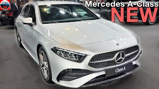 All NEW Mercedes Benz AClass Hatchback 2024  Visual REVIEW interior amp exterior [upl. by Bleier]