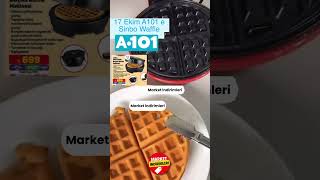 A101 Sinbo Waffle Makinesi  17 Ekimden İtibaren [upl. by Seraphine]