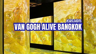 Van Gogh Alive 2023 I Immersive Digital Art Exhibition I ICONSIAM I Grande Experience  4K 🇹🇭 [upl. by Bolton]