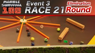 Marble Race Marble Survival 100  R21 ❌ ELIMINATION ROUND ❌ [upl. by Rocher348]