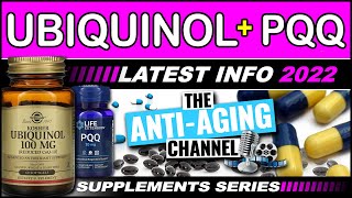 UBIQUINOL amp PQQ  Latest Anti Aging Information  Life Extension Supplements [upl. by Ardried]