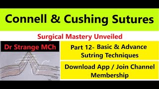 CONNELL amp CUSHING Unveiling Intestinal Anastomosis Sutures  Suturing Series  12 surgicalskills [upl. by Kcirrem233]