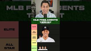 MLB Free Agents Tier List 🔥 [upl. by Cirri]