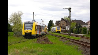 Nebenbahnflair HLB Alstom Lint 41 in Beienheim Wetterau [upl. by Halian148]