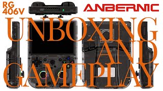 ANBERNIC RG 406V Quick Unboxing👀🤔And Gameplay [upl. by Trahern]