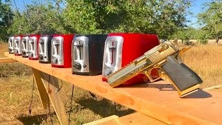 how many toasters does it take to stop a desert eagle 50ae [upl. by Varion]