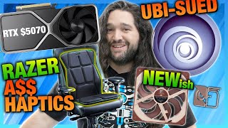 HW News  Ubisoft is UbiSued Razers Brainwashing Con RTX 5070 New Noctua Fan [upl. by Nevai]